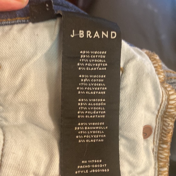 Like New J Brand Jeans, 33” Waist, 33” Length, soft - Picture 7 of 7